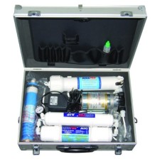 AquaPro Travel-Kit - 4-ступенчатая установка обратного осмоса с насосом в алюминиевом кейсе